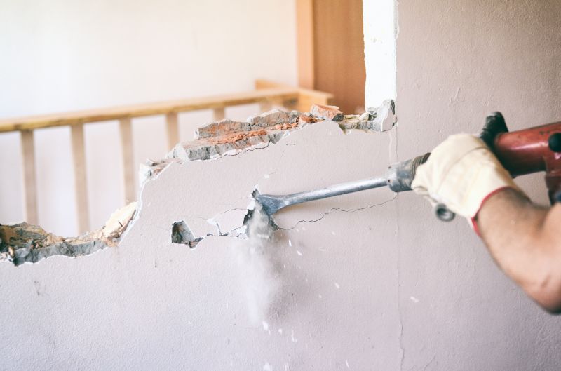 Interior Wall Demolition detail