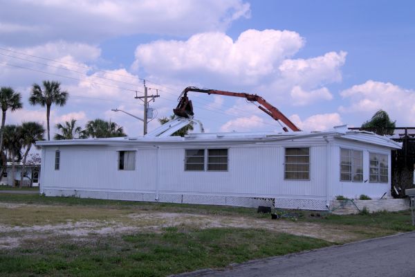 Mobile Home Demolition in Gainesville