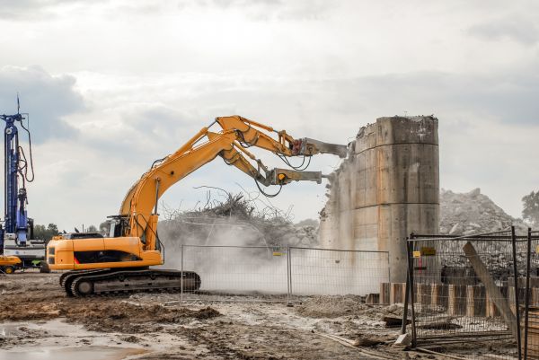 Silo Demolition in Gainesville