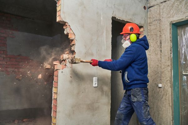 Concrete Wall Demolition in Gainesville
