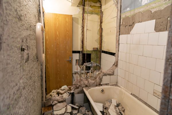 Shower Tile Demolition in Gainesville